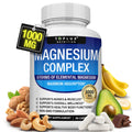 Toplux Magnesium Complex: Essential 1000mg Magnesium Supplement with 8 Key Ingredients